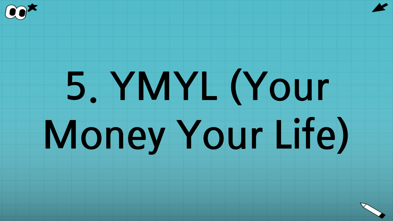 5. YMYL (Your Money Your Life) 면책 문구 및 주의사항